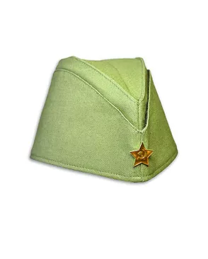 Выкройка: пилотка советского образца арт. ВКК-2638-21-ВП0405
