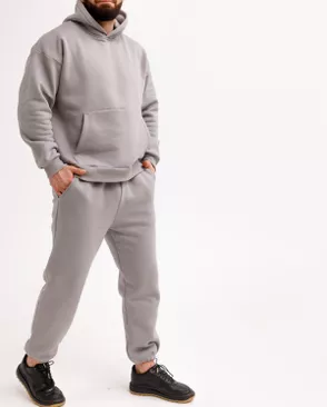 Выкройка: PLUS SIZE  костюм мужской с капюшоном_60 арт. ВКК-4054-7-ВП0948