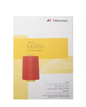 344893 Карта цветов Mara 400, Gutermann арт. АРС-61530-1-АРС0001224158