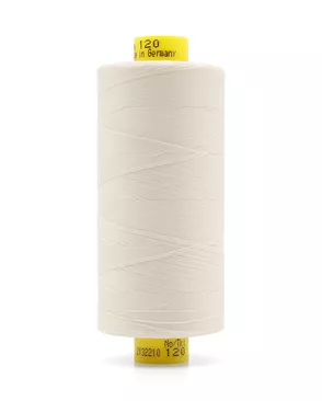 Нить Mara 120/1000м, 100% полиэстер, Gutermann 700207 (001 молочный) арт. АРС-42129-1-АРС0001031725