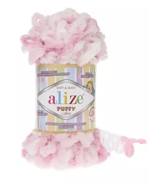 Пряжа Alize 'Puffy Color' 100г 9м (100% микрополиэстер) (5863 секционный) арт. АРС-46353-1-АРС0001146428