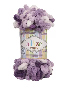 Пряжа Alize 'Puffy Color' 100г 9м (100% микрополиэстер) (5923 секционный) арт. АРС-46604-1-АРС0001176519