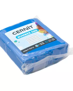 CE090025 Пластика полимерная запекаемая 'Cernit № 1' 250гр. (200 голубой) арт. АРС-7702-1-АРС0001140383