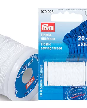 Эластичная нить для шитья PRYM 970026 д.0,05см 20м арт. АРС-21401-1-АРС0000850480