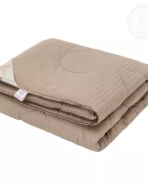 Одеяло страйп-сатин 'Camel' облегченное арт. АРТД-6389-2-АРТД0289568