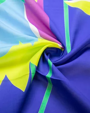 Батист принтованный "Цветы в квадрате", раппорт 70 см арт. ГТ-7397-1-ГТ-3-9060-2-21-1 Батист принтованный "Цветы в квадрате", раппорт 70 см арт. ГТ-7397-1-ГТ-3-9060-2-21-1