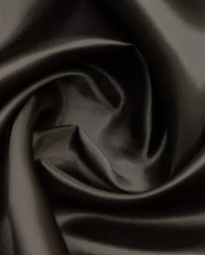 Ткань подкладочная, глянцевая, цвет "крепкий кофе" арт. ГТ-9055-1-ГТ-31-10941-1-15-1