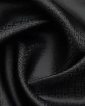 Принтованная фирменная подкладочная ткань, "Стильная штучка" арт. ГТ-9357-1-ГТ31-11256-2-38-1