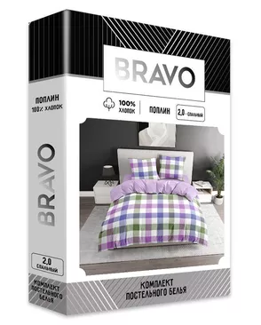 КПБ 2.0 макси BRAVO Collection нав.70*70 м.205 рис.6309-1+4078а-1 Кай арт. ТДИВН-6720-1-ТДИВН0160325