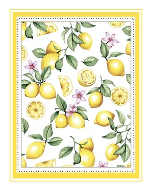 Лимонная корзинка 1 желт.рогожка шир. 150 см арт 906 (903) арт. ТЕКСД-26724-1-ТЕКСД0026725