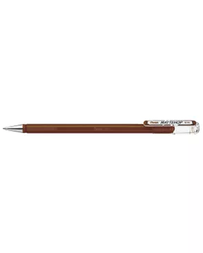 "Pentel" Ручка гелевая с супер укрывистыми чернилами Mattehop d 1 мм арт. ГММ-116524-10-ГММ119178927924
