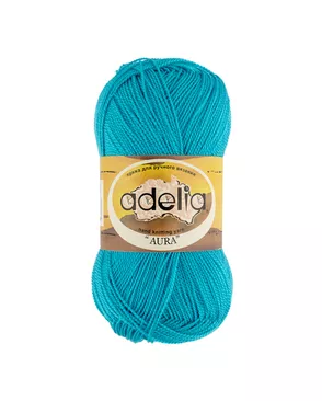 Пряжа ADELIA "AURA" 100% акрил 10 шт. х 50 г 250 м ± 5 м арт. ГММ-108054-9-ГММ022360393362