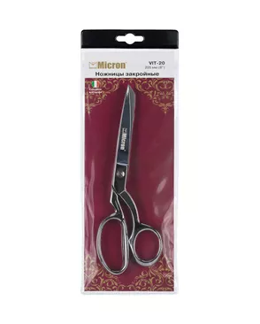 Ножницы "Micron" VIT-20 закройные в чехле 205 мм арт. ГММ-101148-1-ГММ067520502124