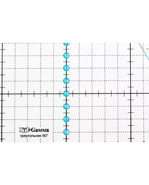 QRL-09 Линейка для пэчворка 20 x 23 см в пакете арт. ГММ-104656-1-ГММ068499627534