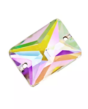 Стразы Zlatka ZSS-07 Crystal AB р.1,3х1,8см 2 шт. арт. ГММ-6636-1-ГММ0043526