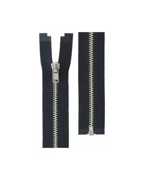 Молнии металл никель ZIP 3N однозамковые Т3 40см арт. ГММ-11536-5-ГММ0017648