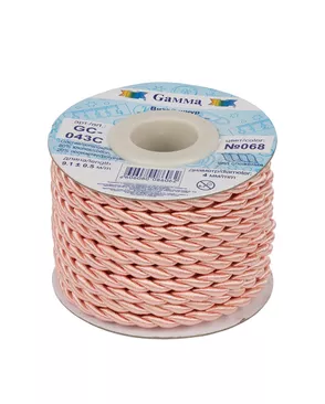 Шнур витой GC-043C д.0,4см (9,1м) арт. ГММ-13937-8-ГММ0012105