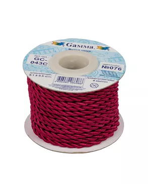 Шнур витой GC-043C д.0,4см (9,1м) арт. ГММ-13937-10-ГММ0007816