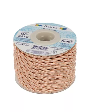 Шнур витой GC-043C д.0,4см (9,1м) арт. ГММ-13937-24-ГММ0016282