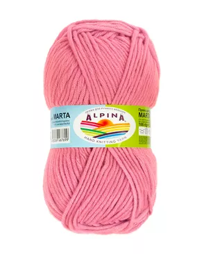 Пряжа ALPINA "MARTA" 100% тактифил 5 х 100 г 120 м ± 6 м арт. ГММ-102684-10-ГММ030372048292