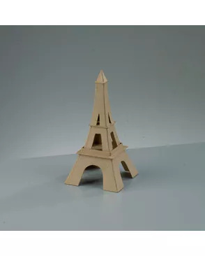 Заготовка из папье-маше "Эйфелева башня", бумага, 10 x 10 x 20 см арт. ГЕЛ-30531-1-ГЕЛ0066318