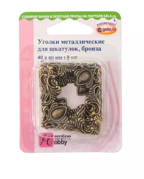 Уголки для шкатулок арт. ГЕЛ-16435-1-ГЕЛ0119174