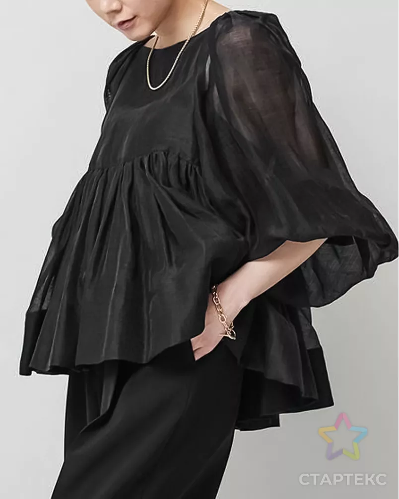 Органза крэш "Сияние" арт. ОРО-2-1-25347.001 - рис. 2