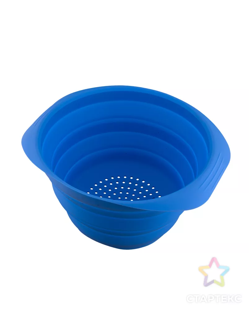Силиконовый дуршлаг "Pan-Cake" SPC-0008 27.5x23.5x14 см арт. ГММ-2498-1-ГММ0064342 - рис. 1